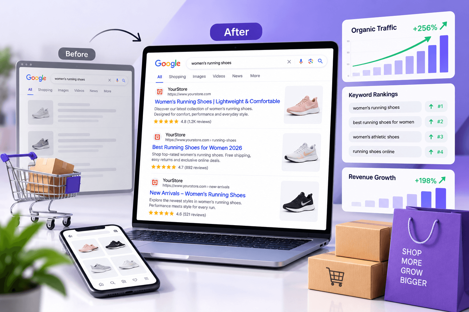 E-commerce SEO Growth